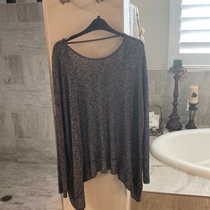 Womens longsleeve backless top